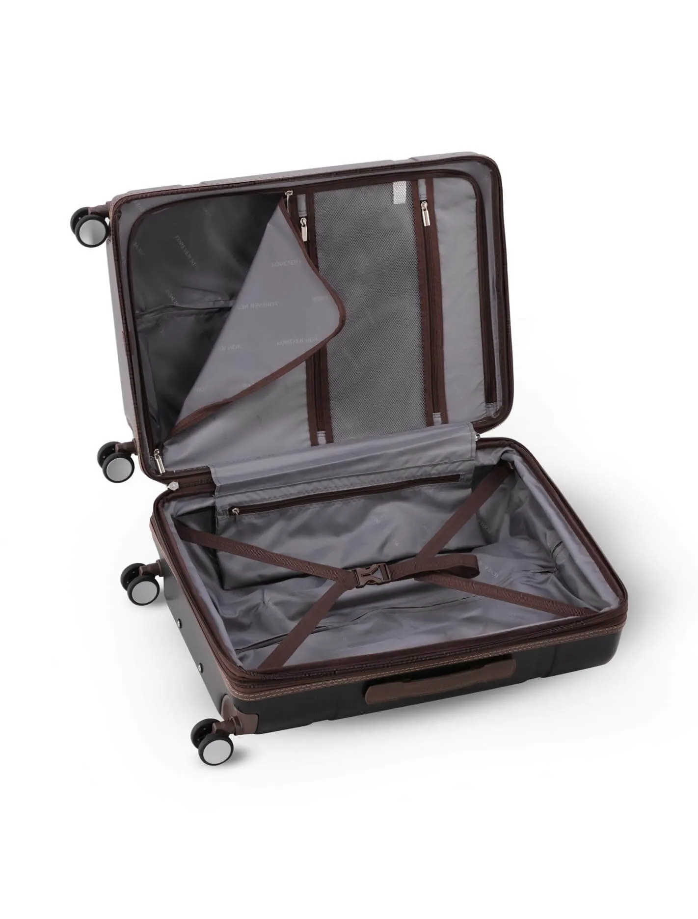 Amelia Hard Shell Luggage Set - 3 Travel Cases