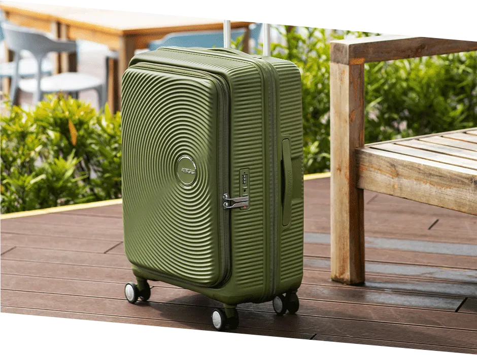 American Tourister CURIO BOOK OPEN Large Spinner 75/28 EXP TSA BO