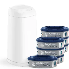 Angelcare Dress Up Bin Octagonal   7 Refills