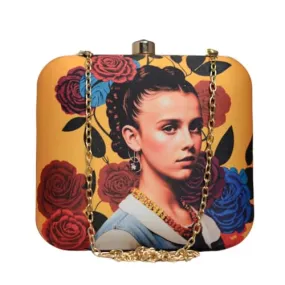 Artklim Millie Bobby Brown Printed Clutch