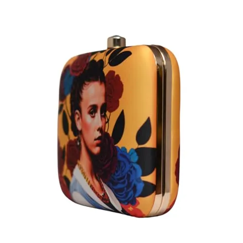 Artklim Millie Bobby Brown Printed Clutch