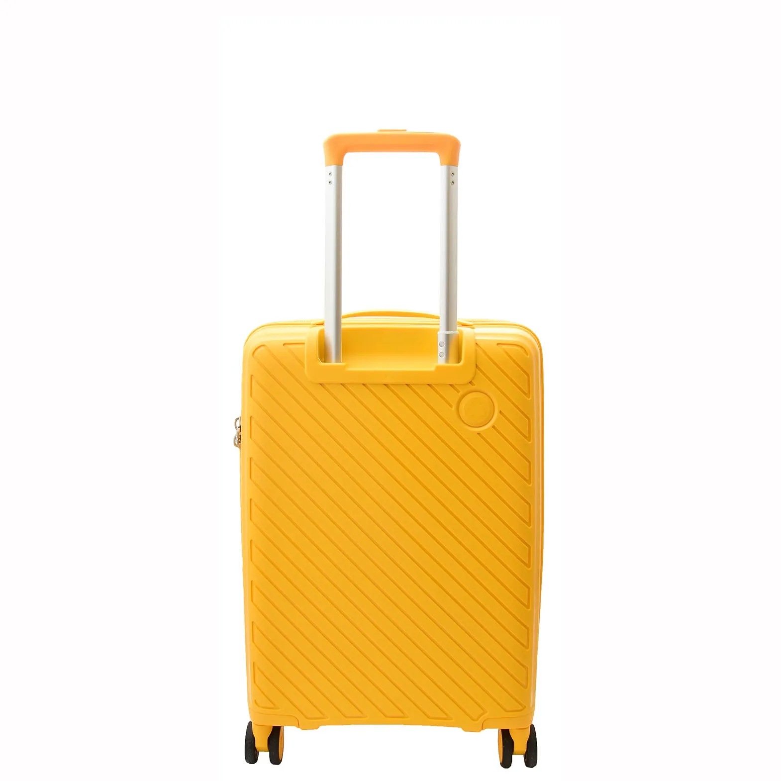 Cabin Size Suitcase Hard Shell Wheeled Luggage TOURER Yellow