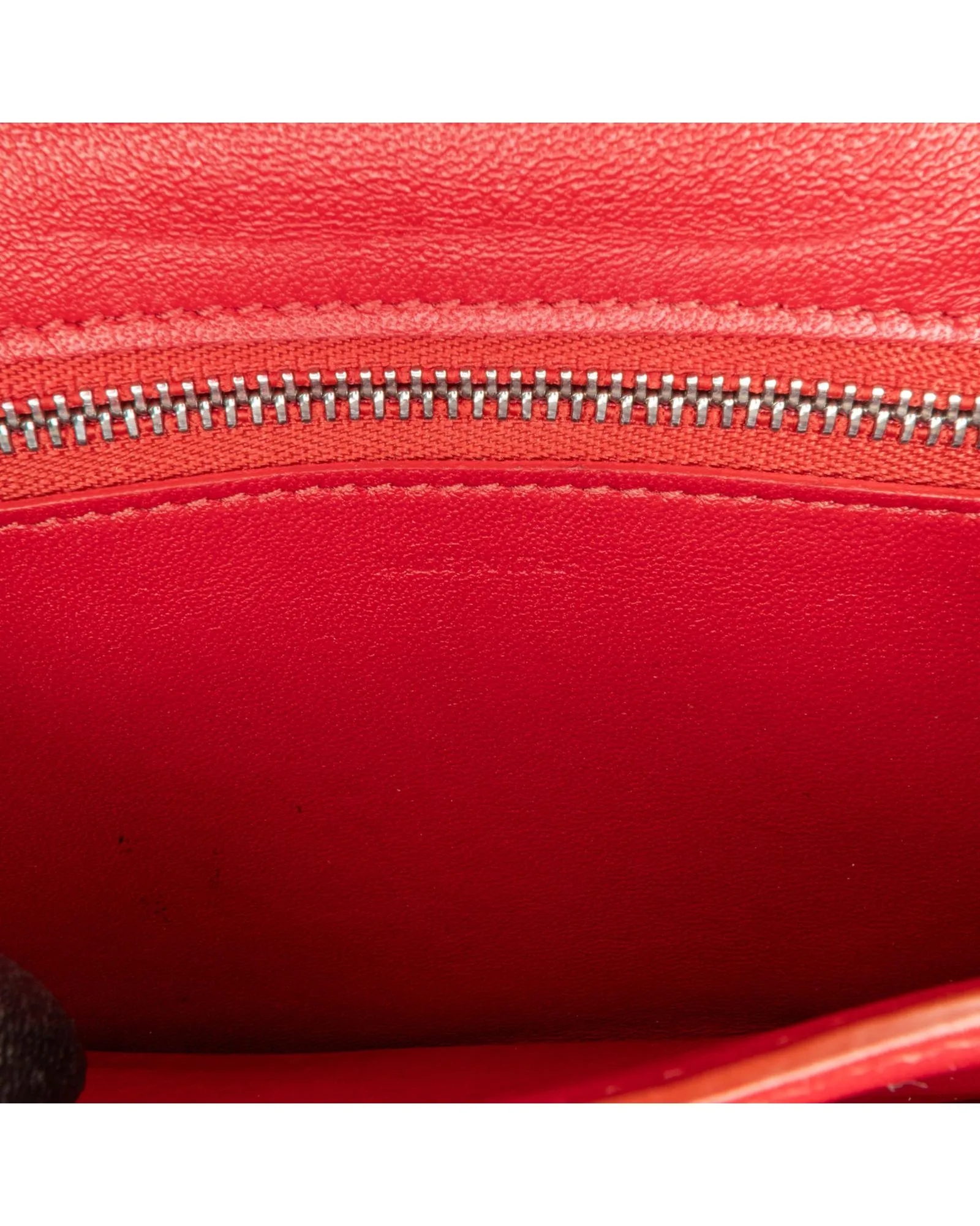 Celine Mini Luggage Crossbody Bag in Red