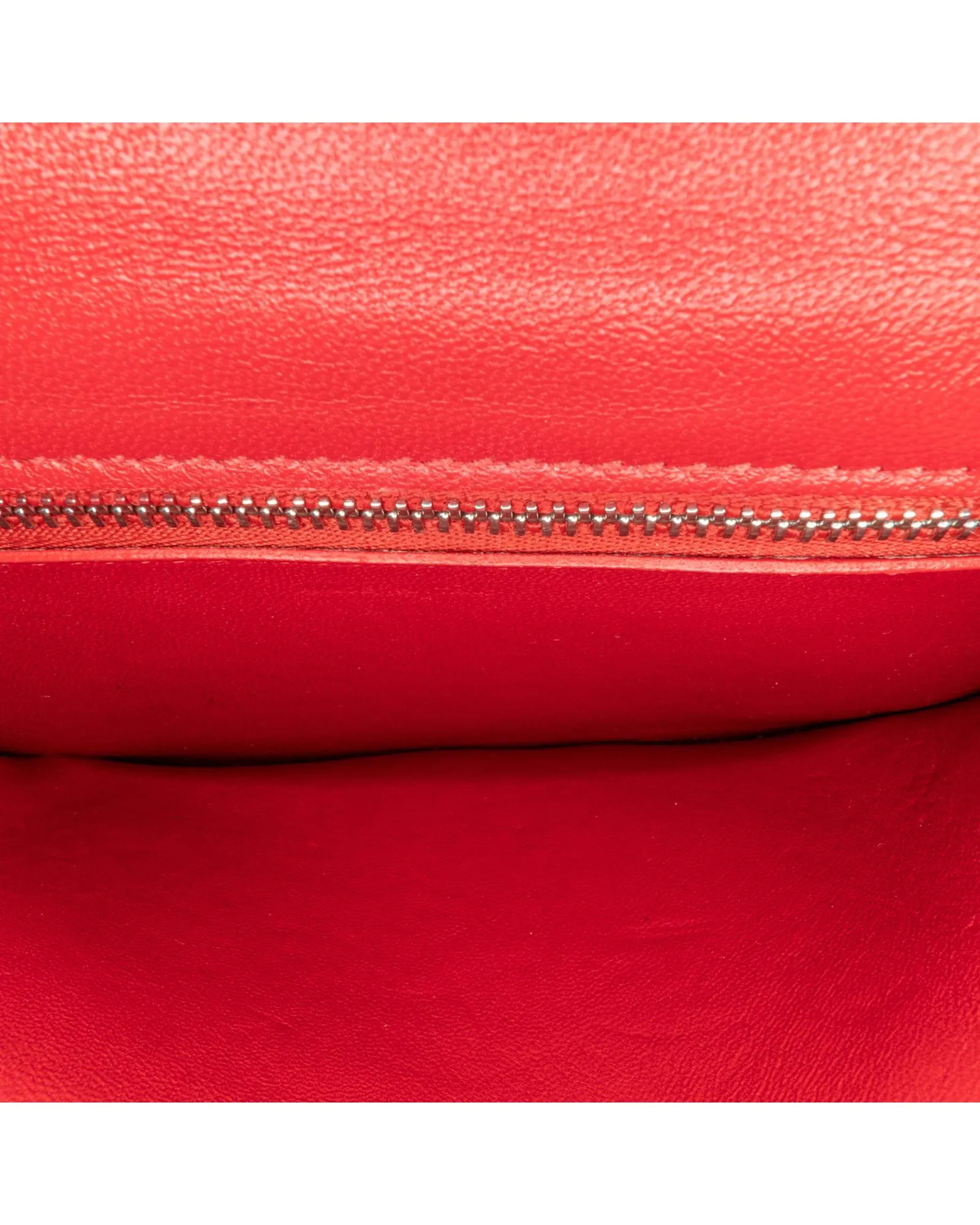 Celine Mini Luggage Crossbody Bag in Red