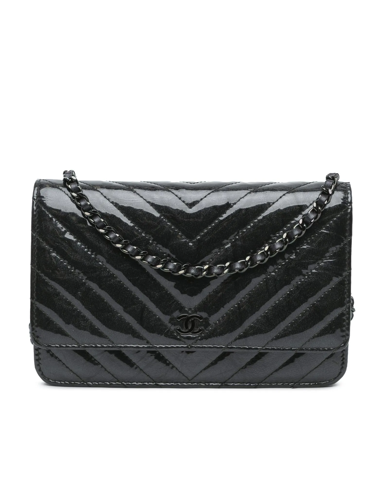 Chanel 19 Flap Bag Black Caviar Leather Crossbody Bag