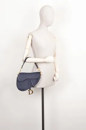 CHRISTIAN DIOR Saddle Bag Navy