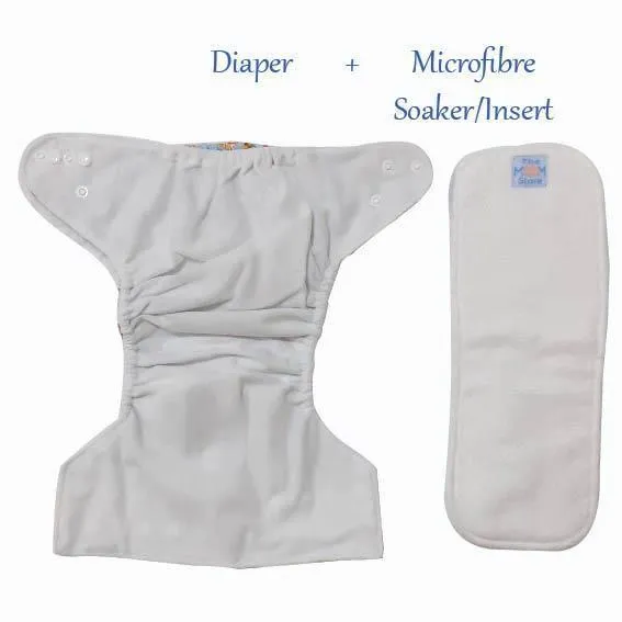 Combo of 5 Reusable Diapers - Option G