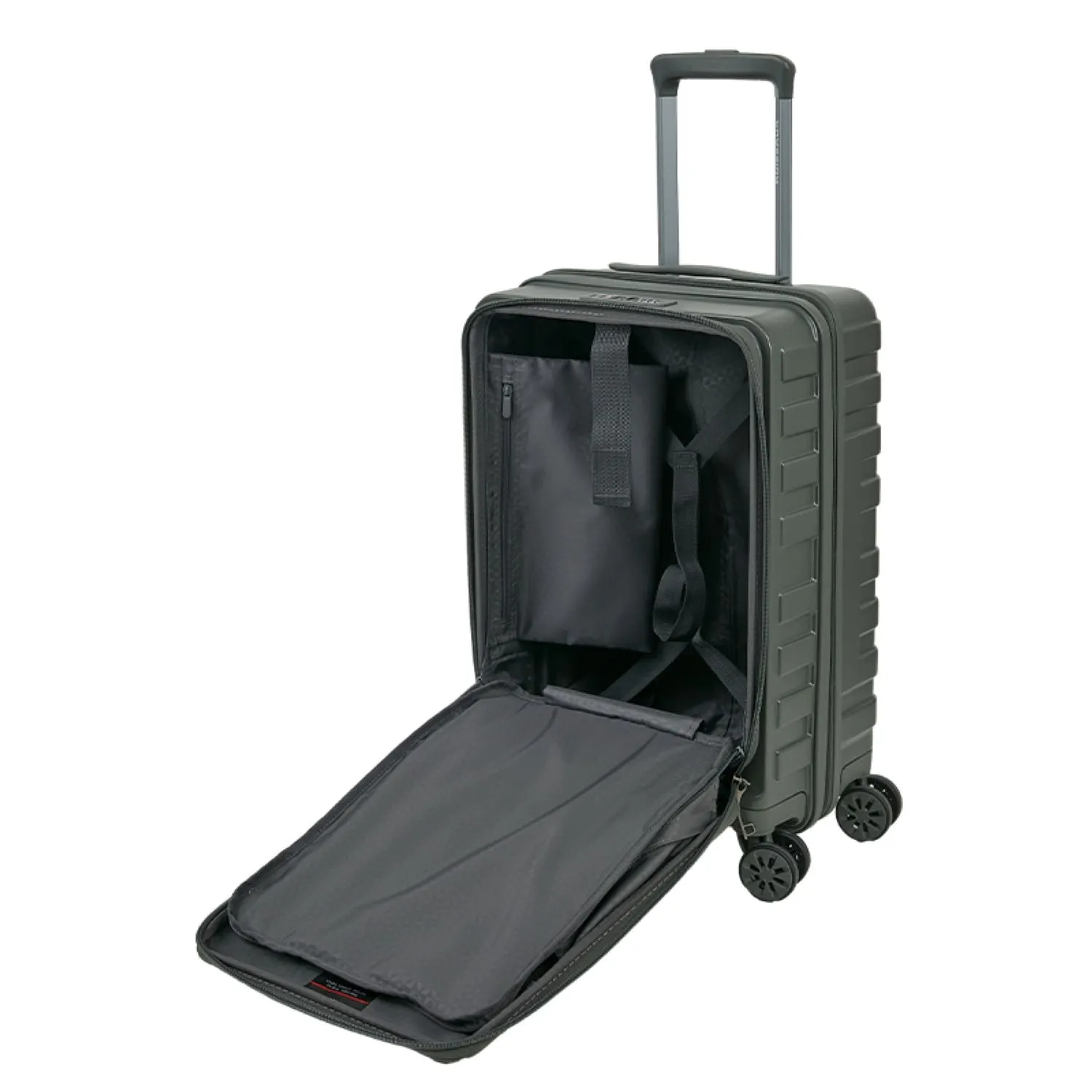 Crossing Groov Pc Trunk 20" Carry On Luggage With Front Access Opening