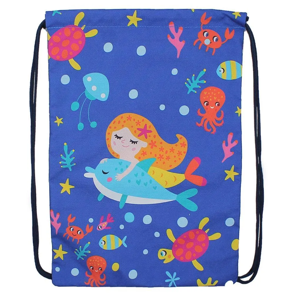 Cubs Mermaids & Dolphins String Bag