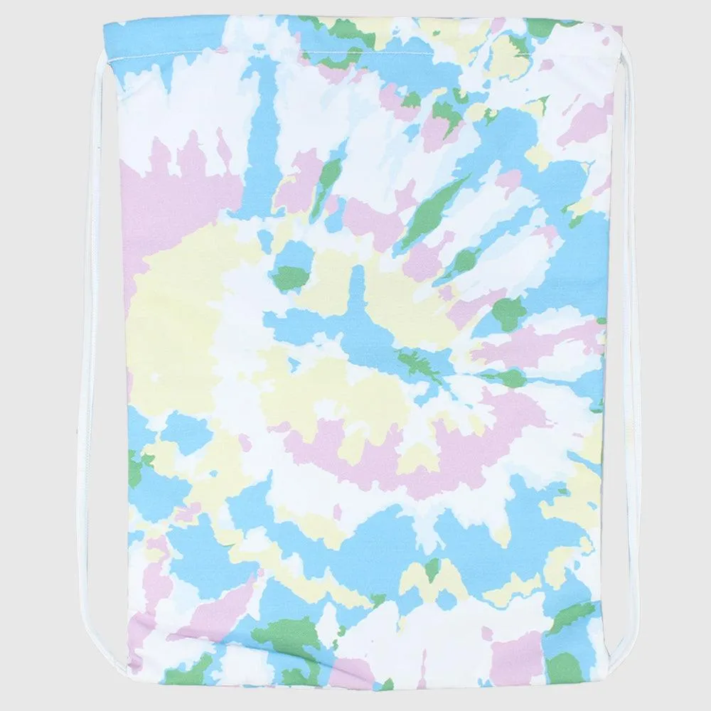 Cubs White Sky Tie Dye String Bag