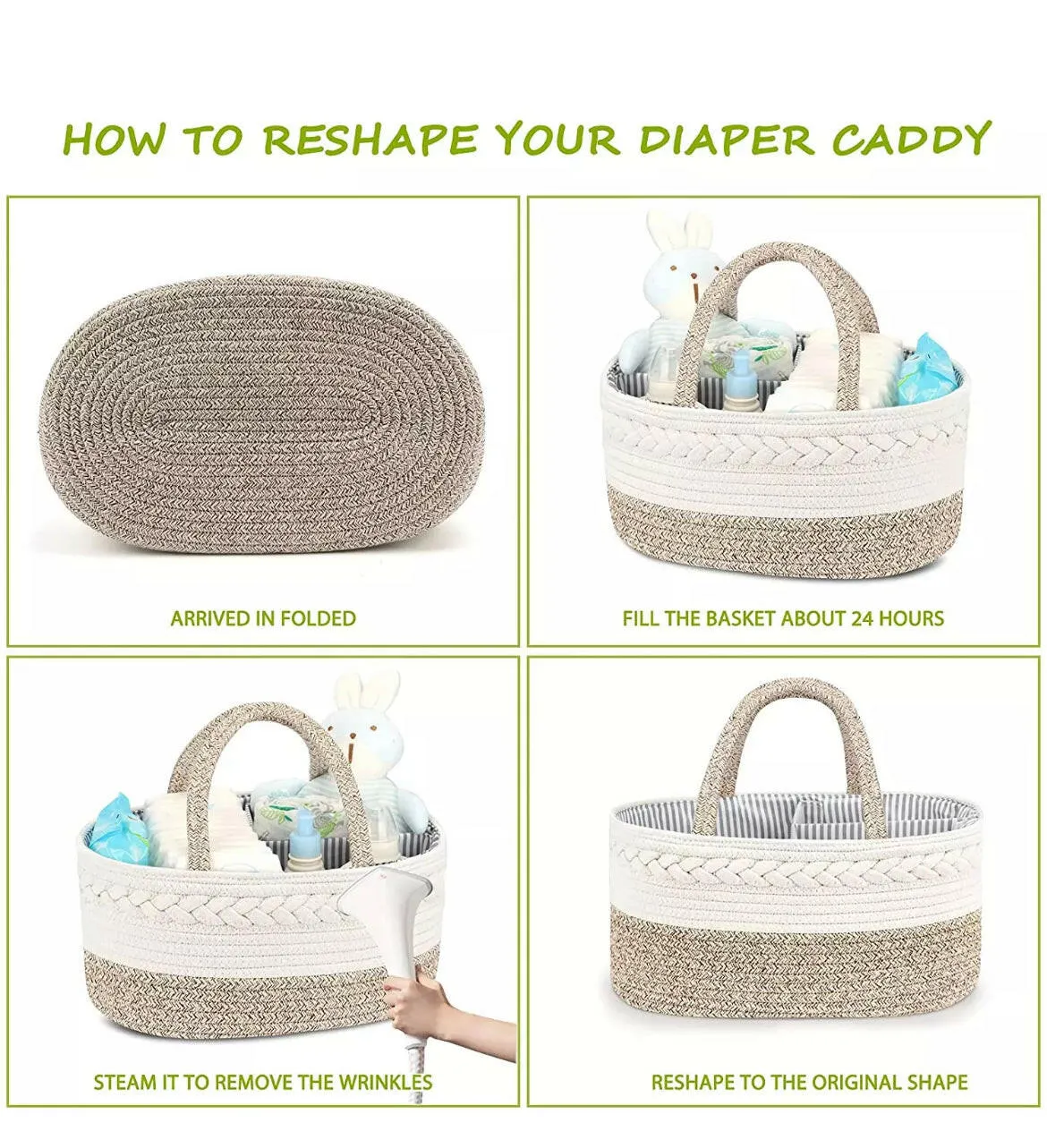 Diaper Caddy Organizer for Baby