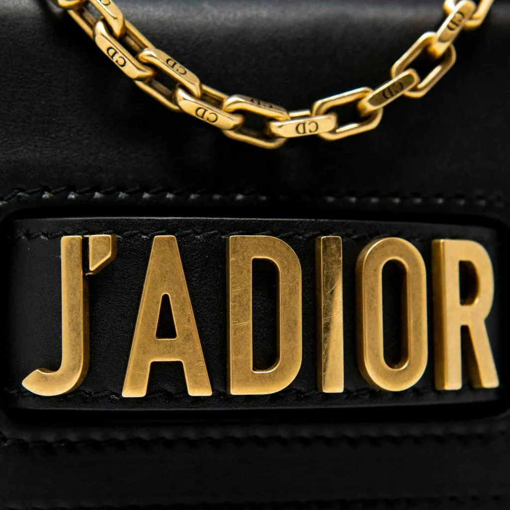 Dior Black Mini J'Adior Flap