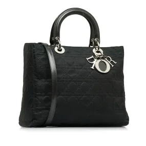 Dior Large Cannage Nylon Lady Dior (SHG-6H7B52)