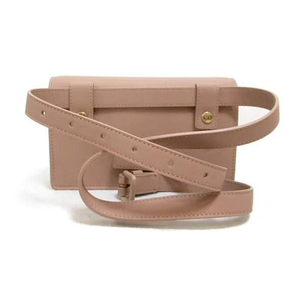 Dior Leather Saddle Rectangular Belt Bag Leather Belt Bag in Excellent condition