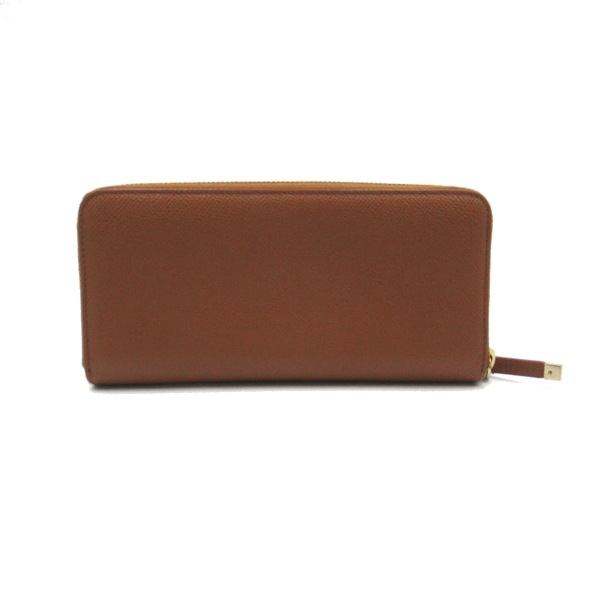 Dior Round long wallet Brown leather 43-MA-1220