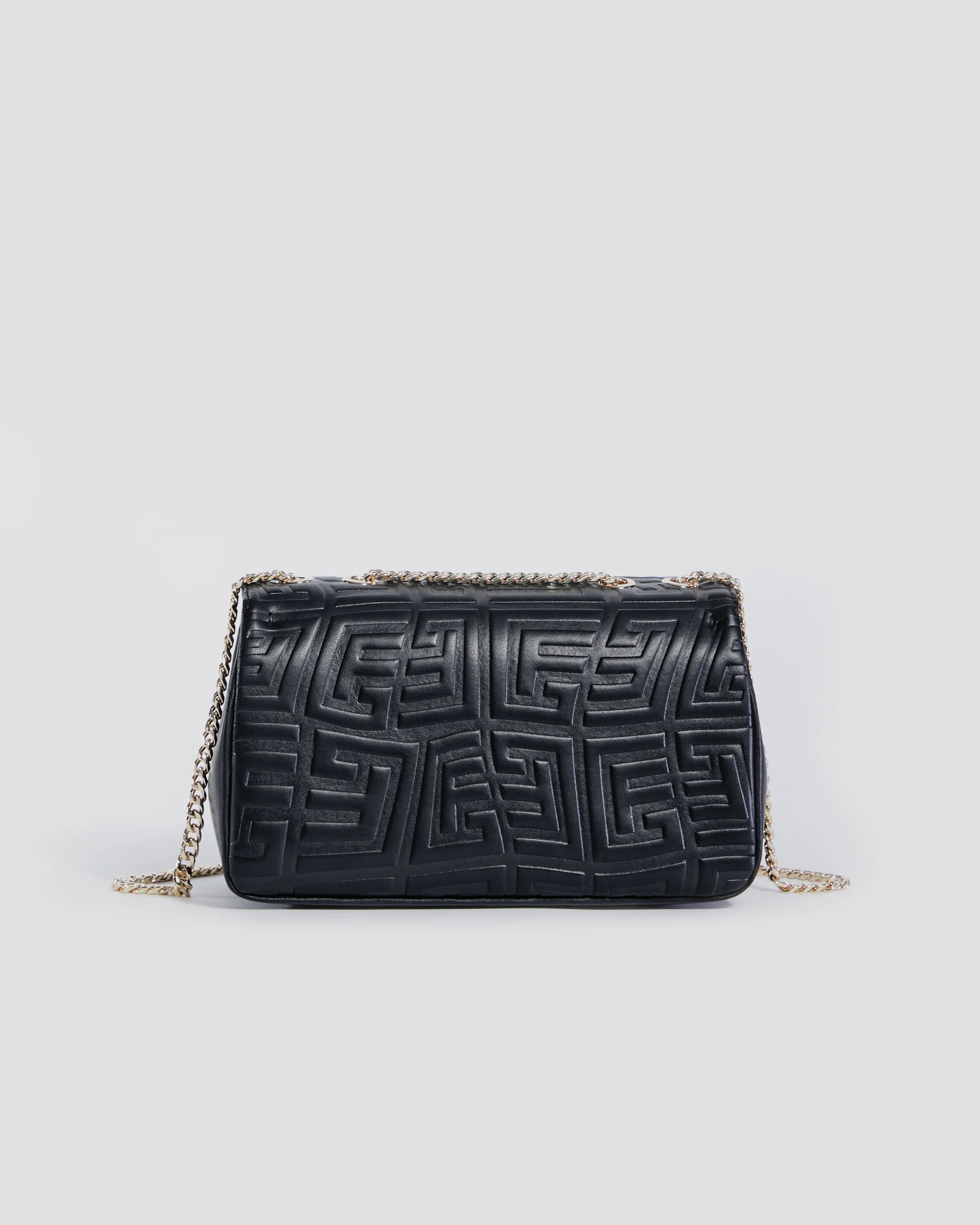 Embossed Convertible Crossbody Bag