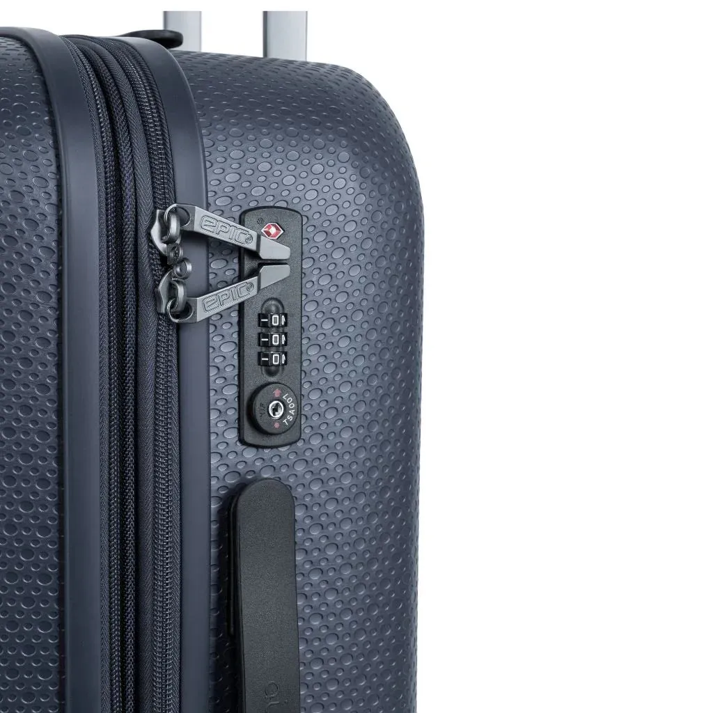 Epic GTO 5.0 - 2 Piece Hardside Luggage Duo - Midnight Blue