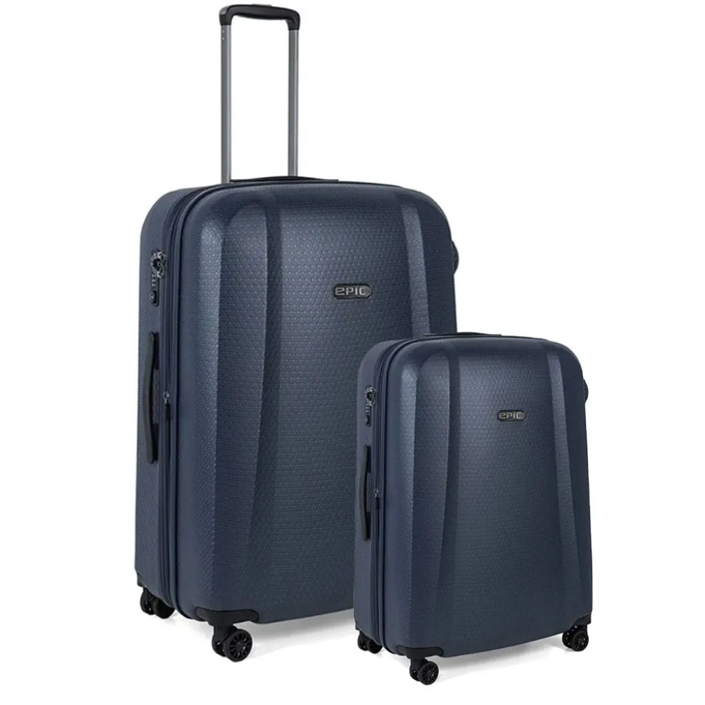 Epic GTO 5.0 - 2 Piece Hardside Luggage Duo - Midnight Blue