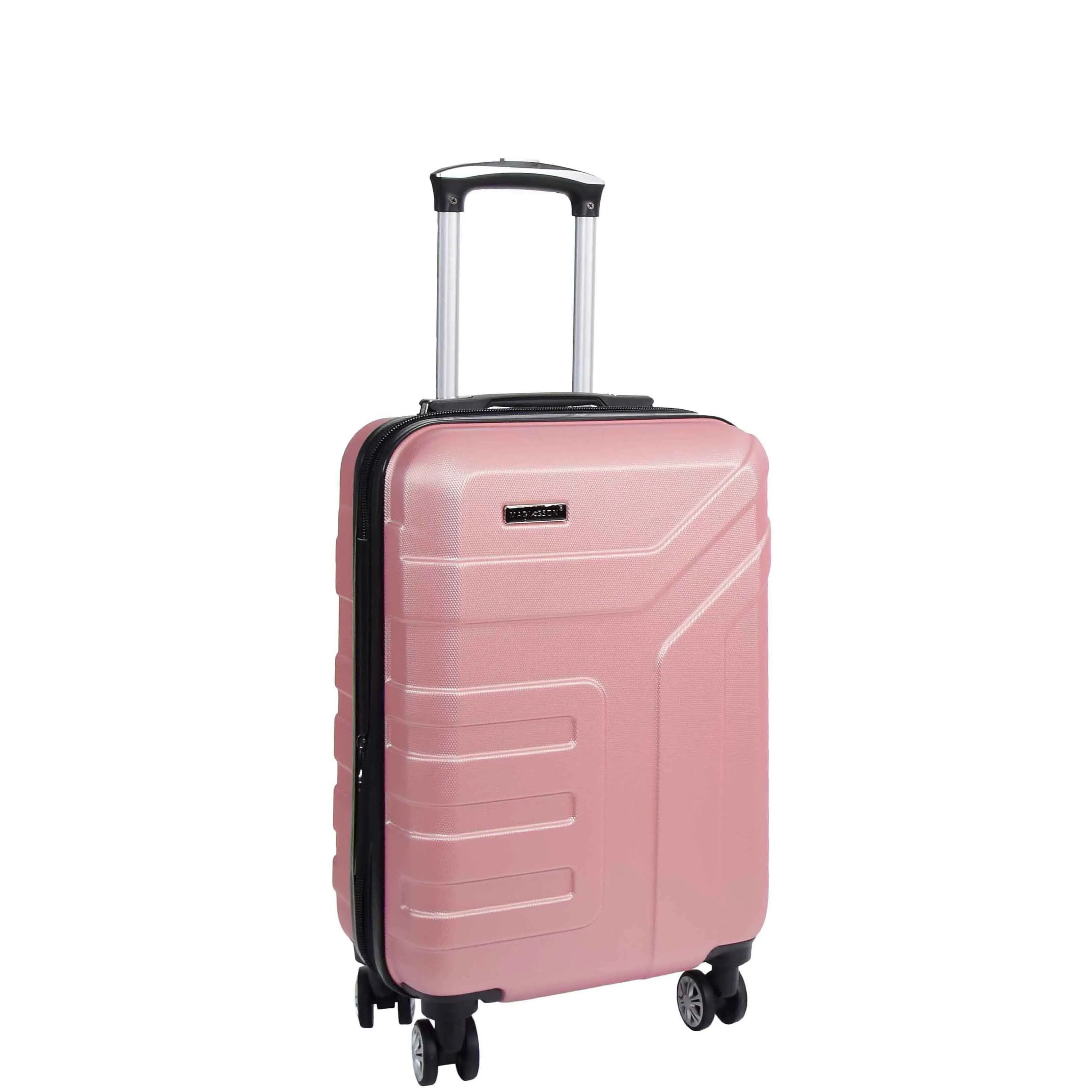 Expandable 4 Wheeled Cabin Hard Luggage Sydney Rose Gold