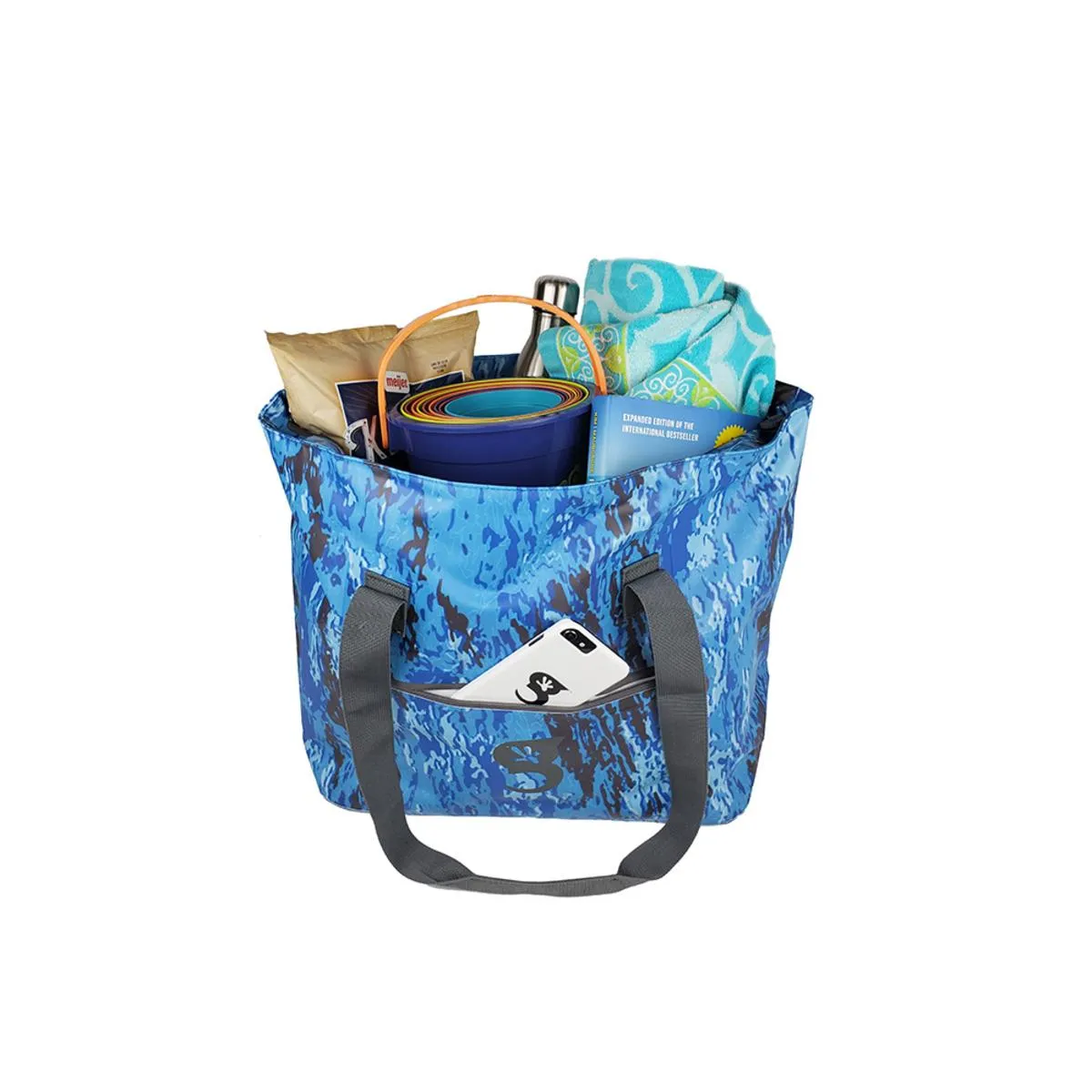 Geckobrands Escape Waterproof Beach Tote