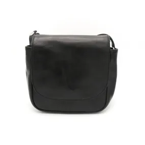 Irina Saddle Bag Black