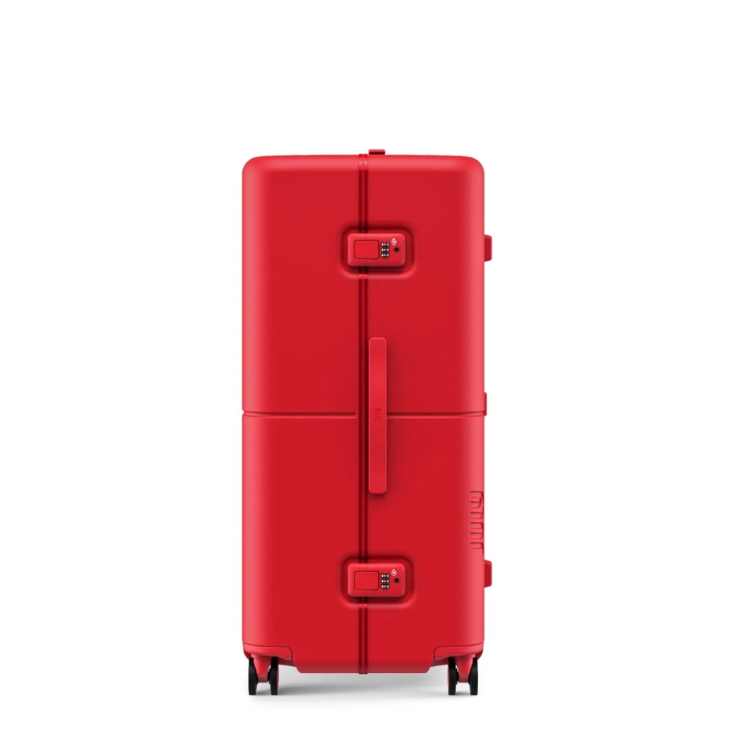 July Checked Plus Trunk Polycarbonate Frame 30" Luggage