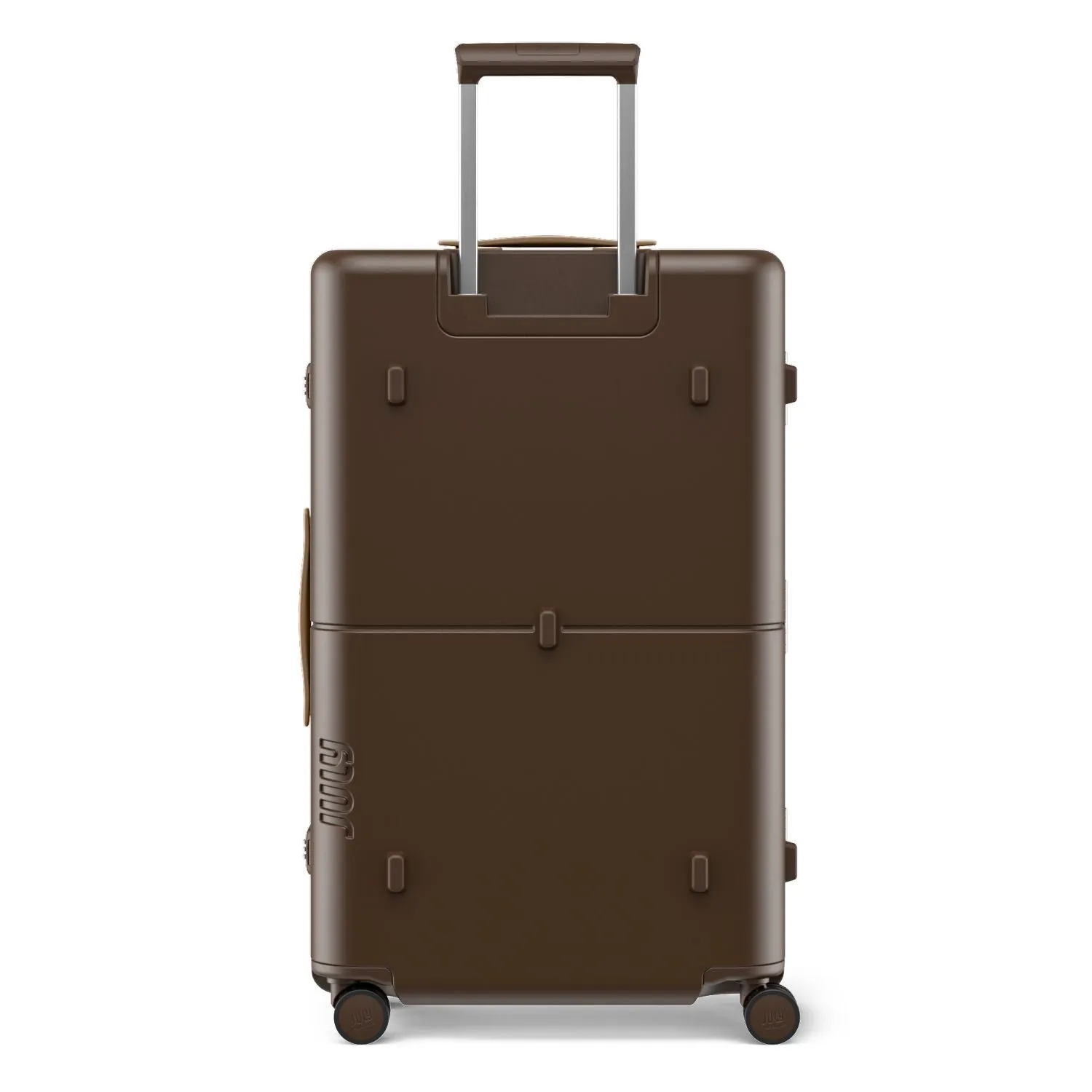 July Checked Plus Trunk Polycarbonate Frame 30" Luggage