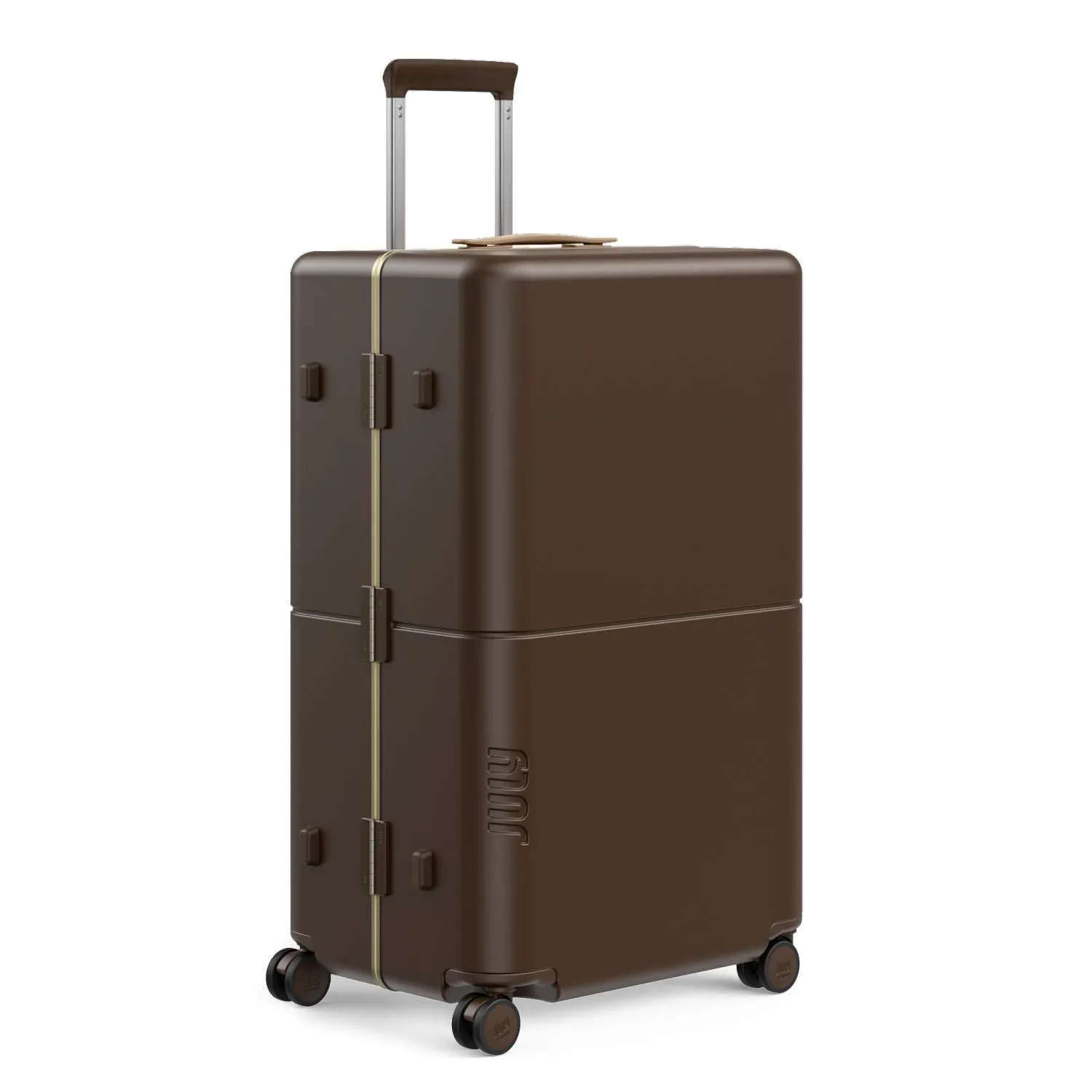 July Checked Plus Trunk Polycarbonate Frame 30" Luggage