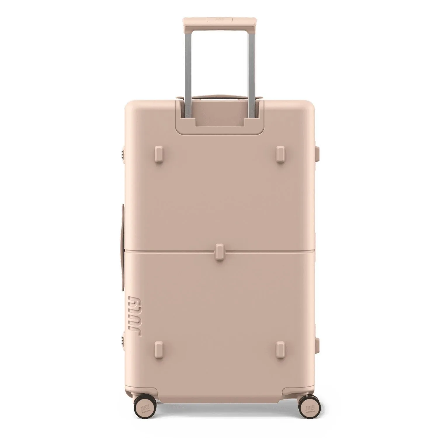 July Checked Plus Trunk Polycarbonate Frame 30" Luggage