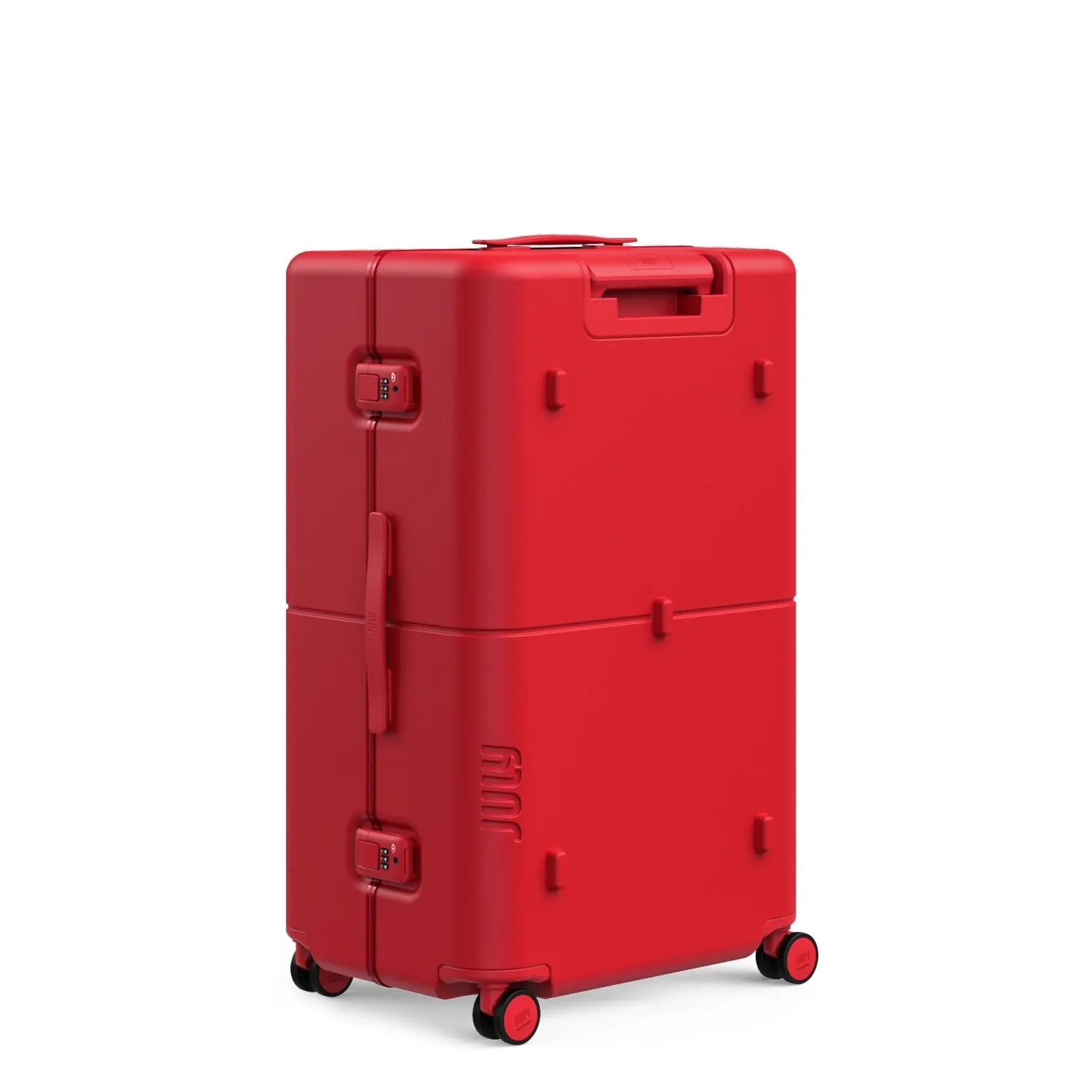 July Checked Plus Trunk Polycarbonate Frame 30" Luggage