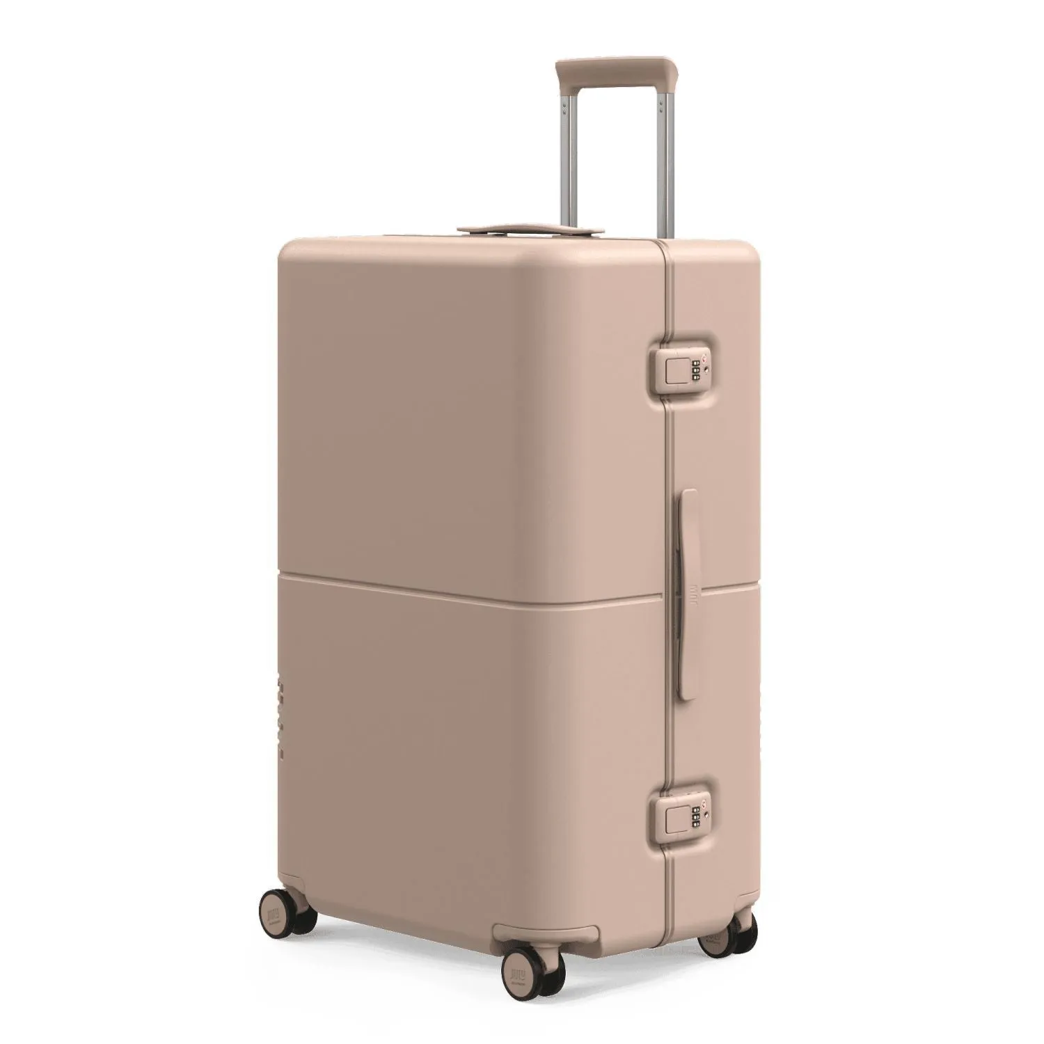 July Checked Plus Trunk Polycarbonate Frame 30" Luggage