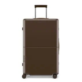 July Checked Plus Trunk Polycarbonate Frame 30" Luggage