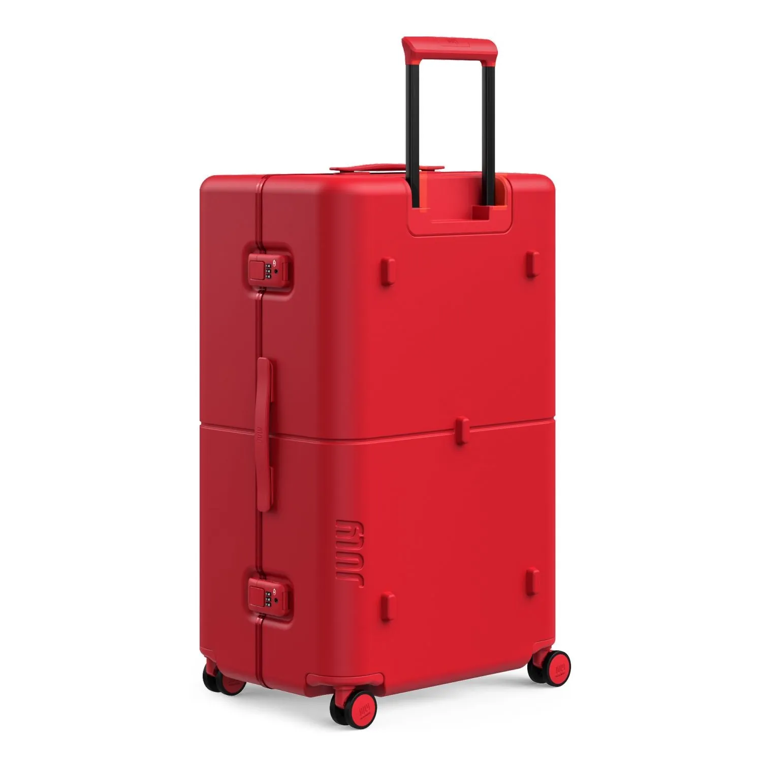 July Checked Plus Trunk Polycarbonate Frame 30" Luggage