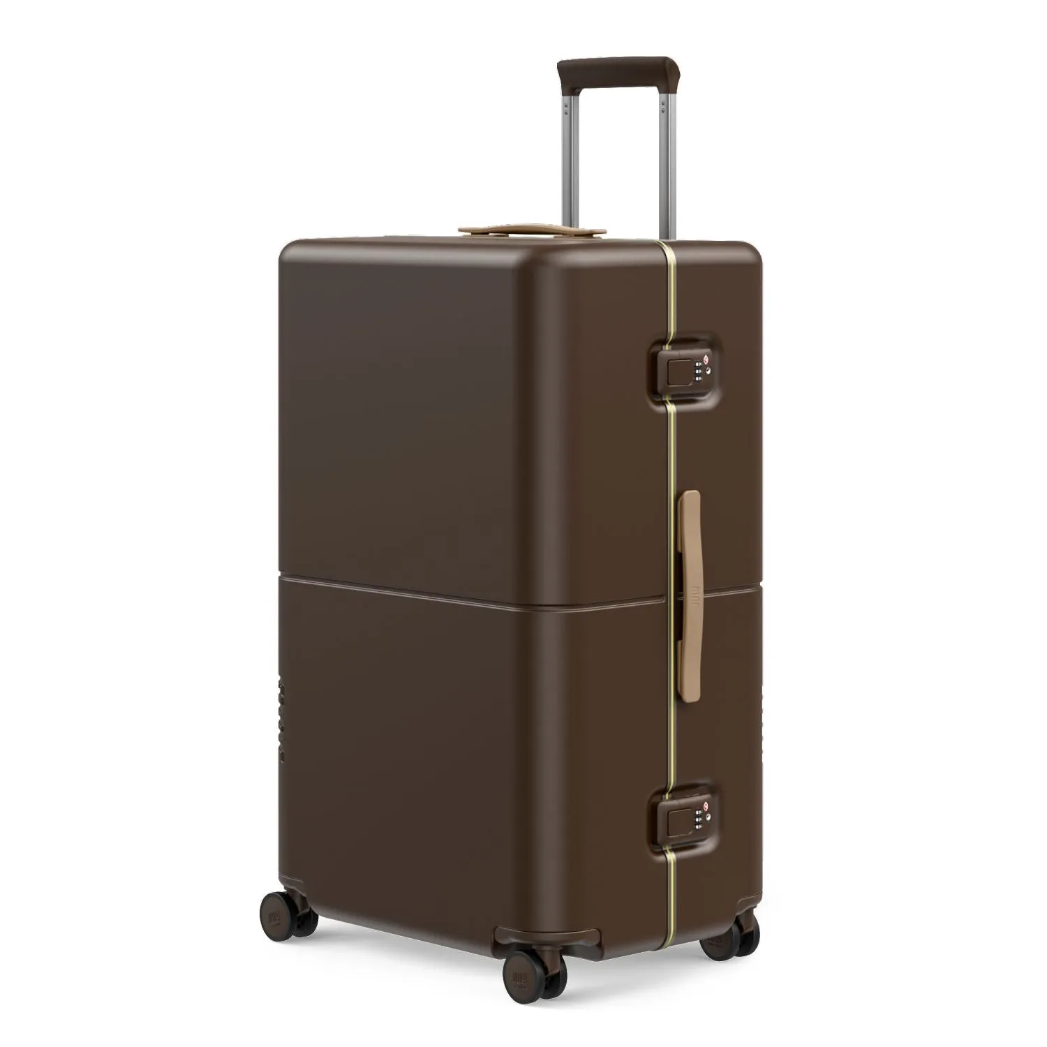 July Checked Plus Trunk Polycarbonate Frame 30" Luggage