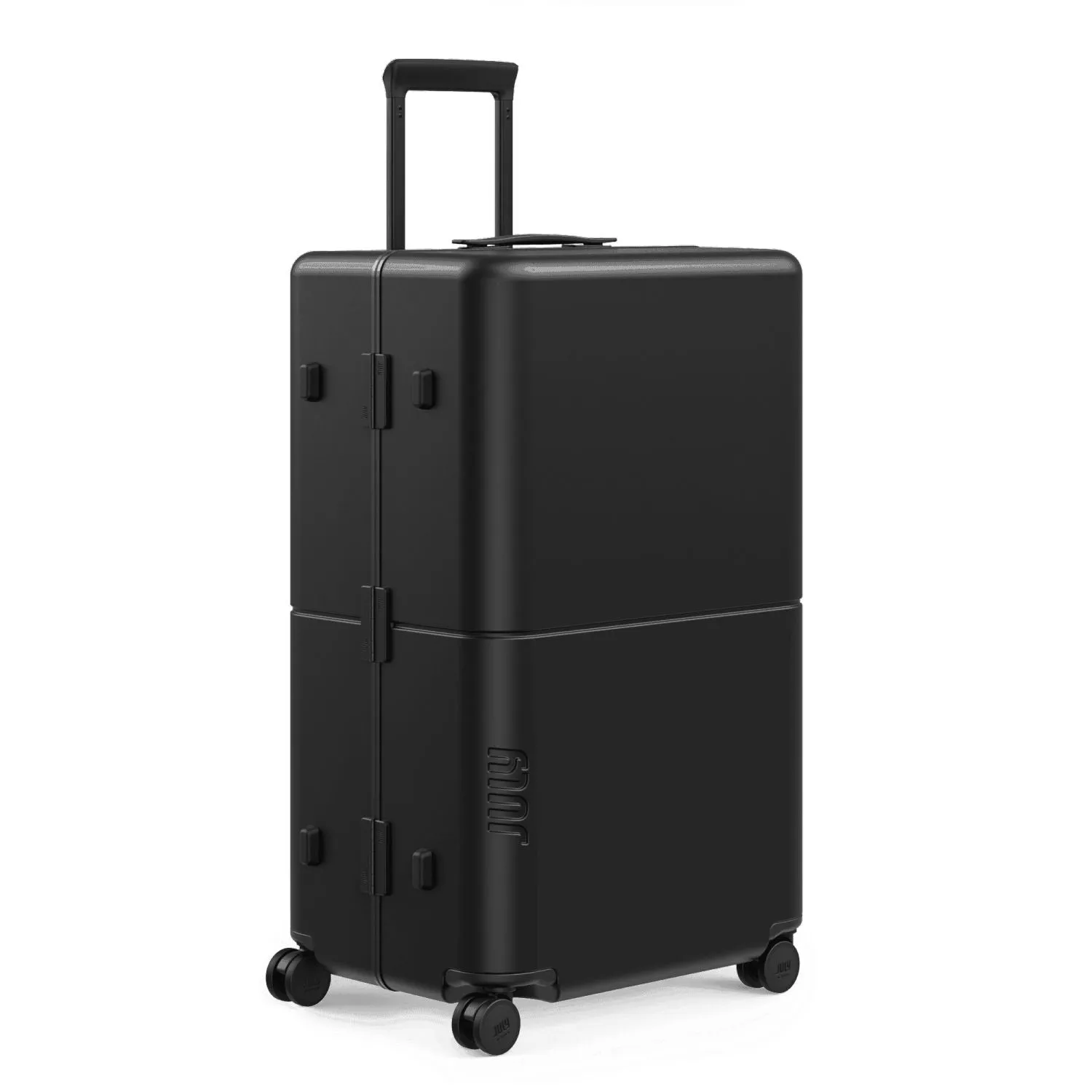 July Checked Plus Trunk Polycarbonate Frame 30" Luggage