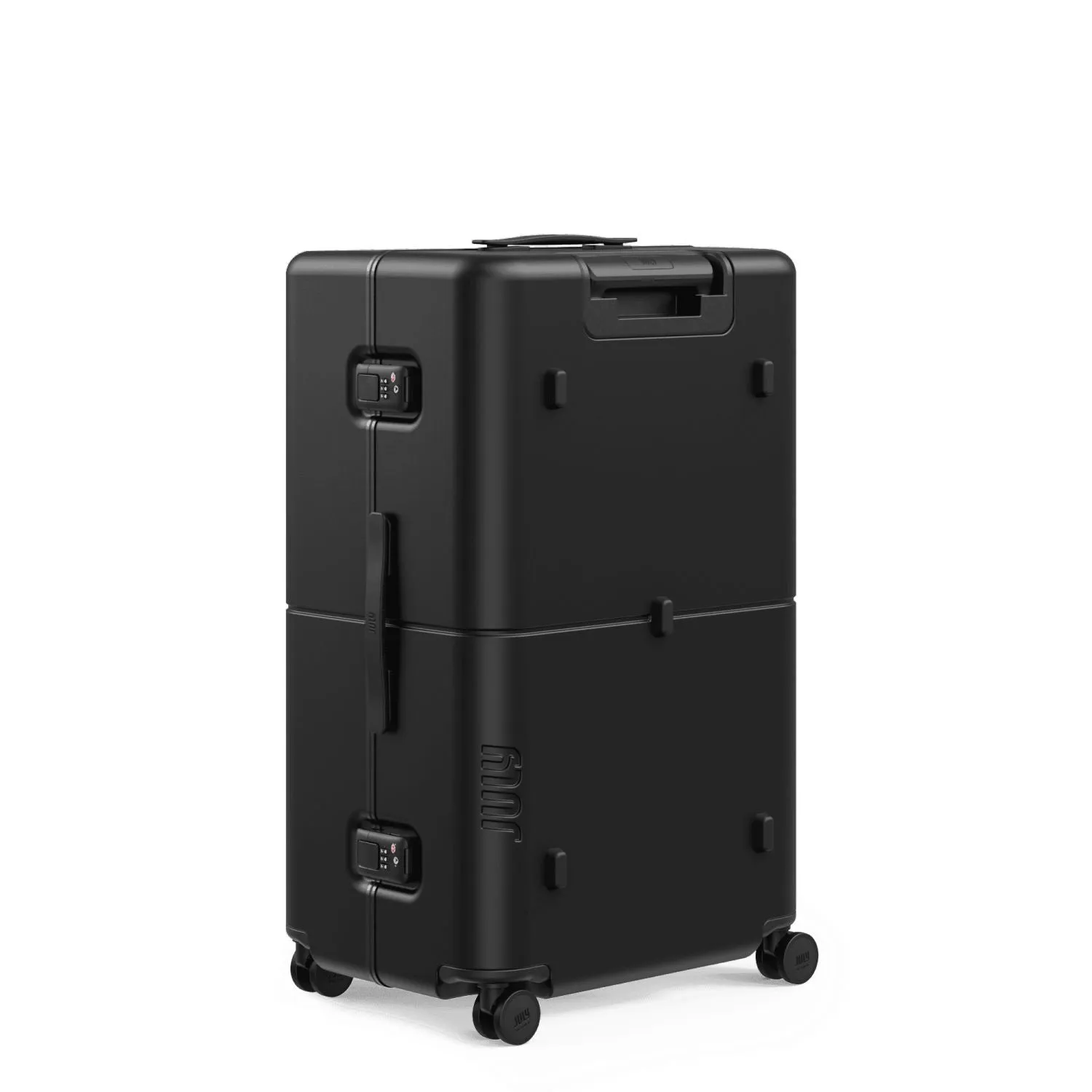 July Checked Plus Trunk Polycarbonate Frame 30" Luggage