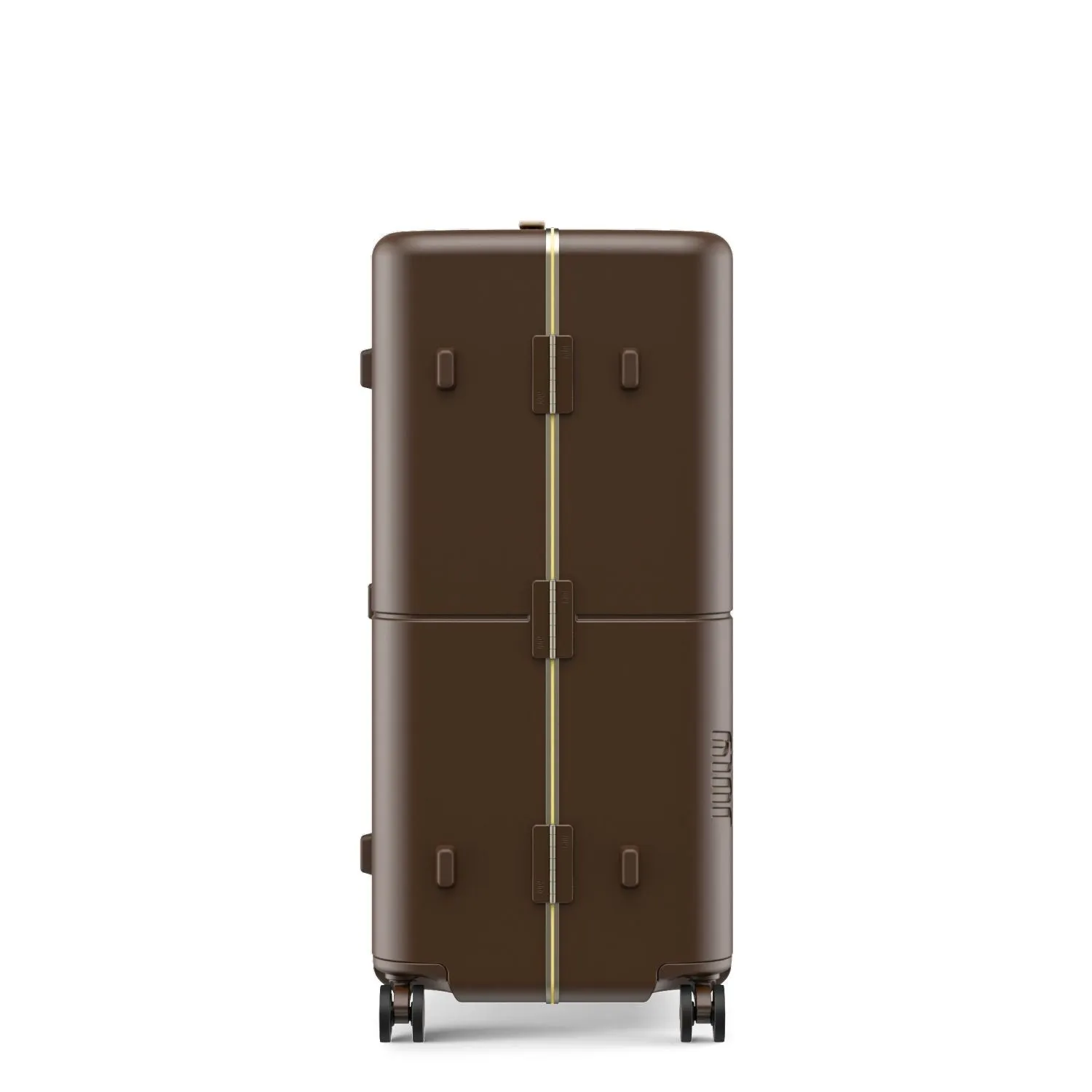 July Checked Plus Trunk Polycarbonate Frame 30" Luggage