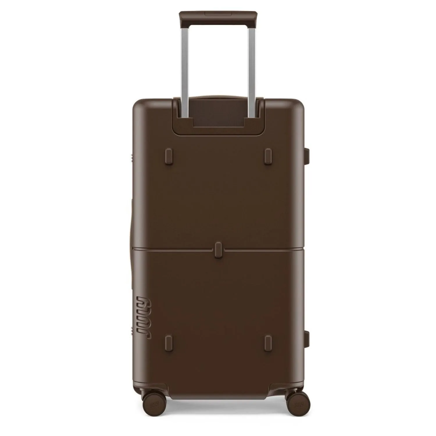 July Checked Trunk Polycarbonate Frame 28" Luggage