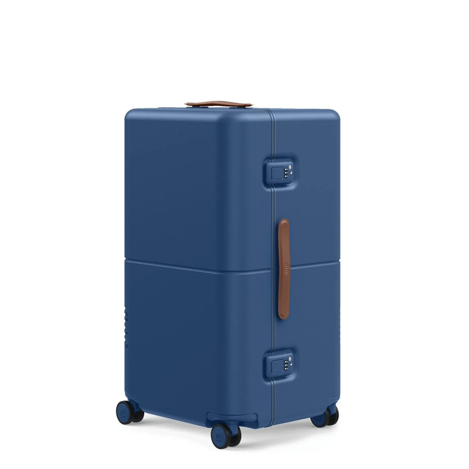 July Checked Trunk Polycarbonate Frame 28" Luggage