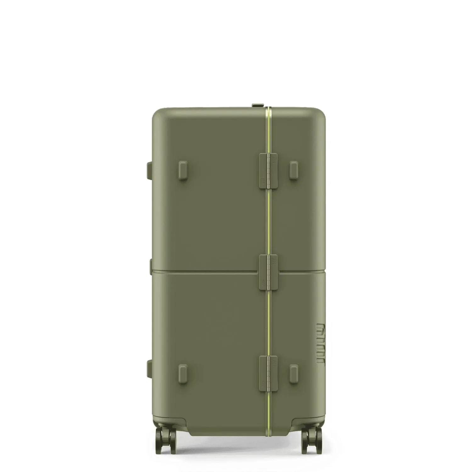 July Checked Trunk Polycarbonate Frame 28" Luggage