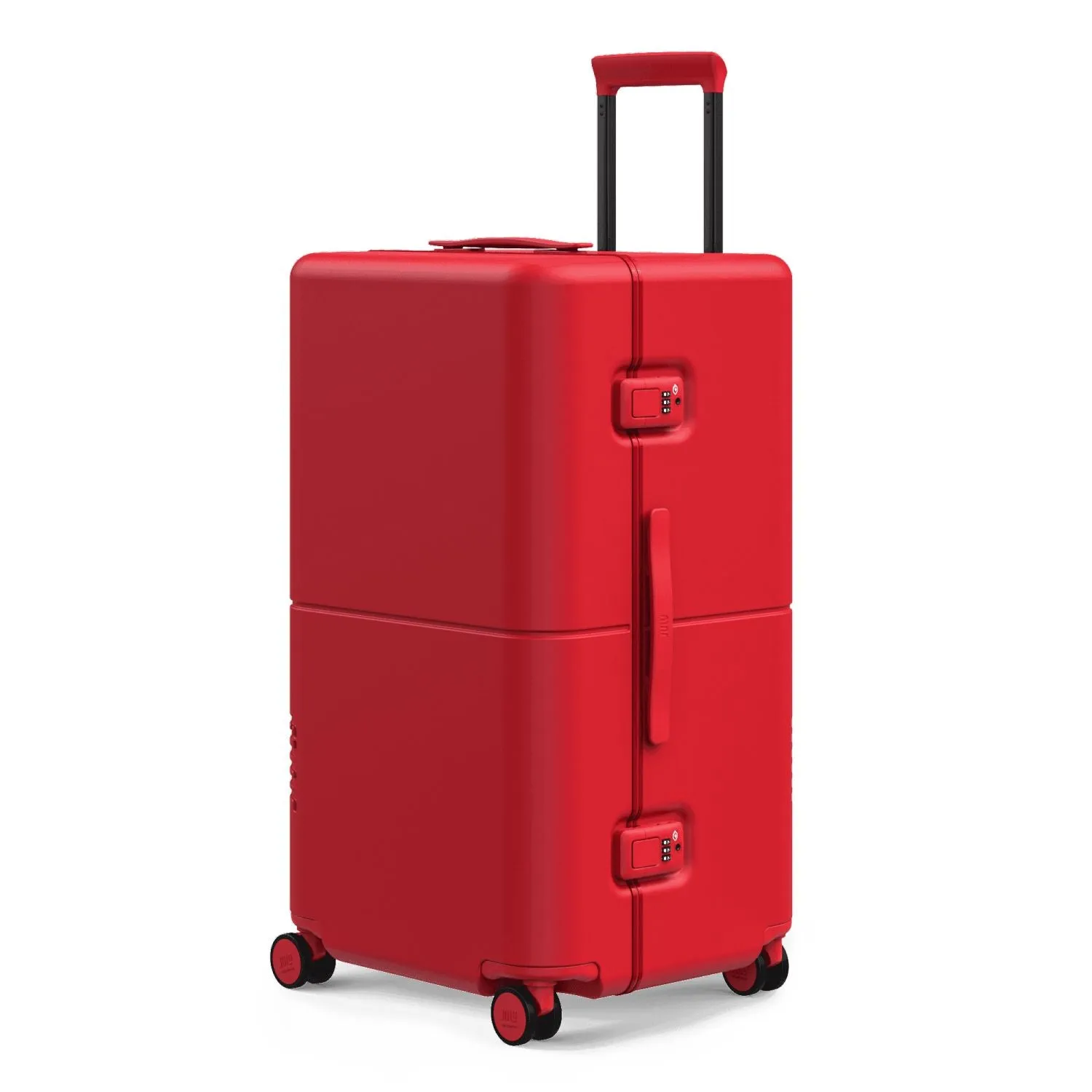 July Checked Trunk Polycarbonate Frame 28" Luggage