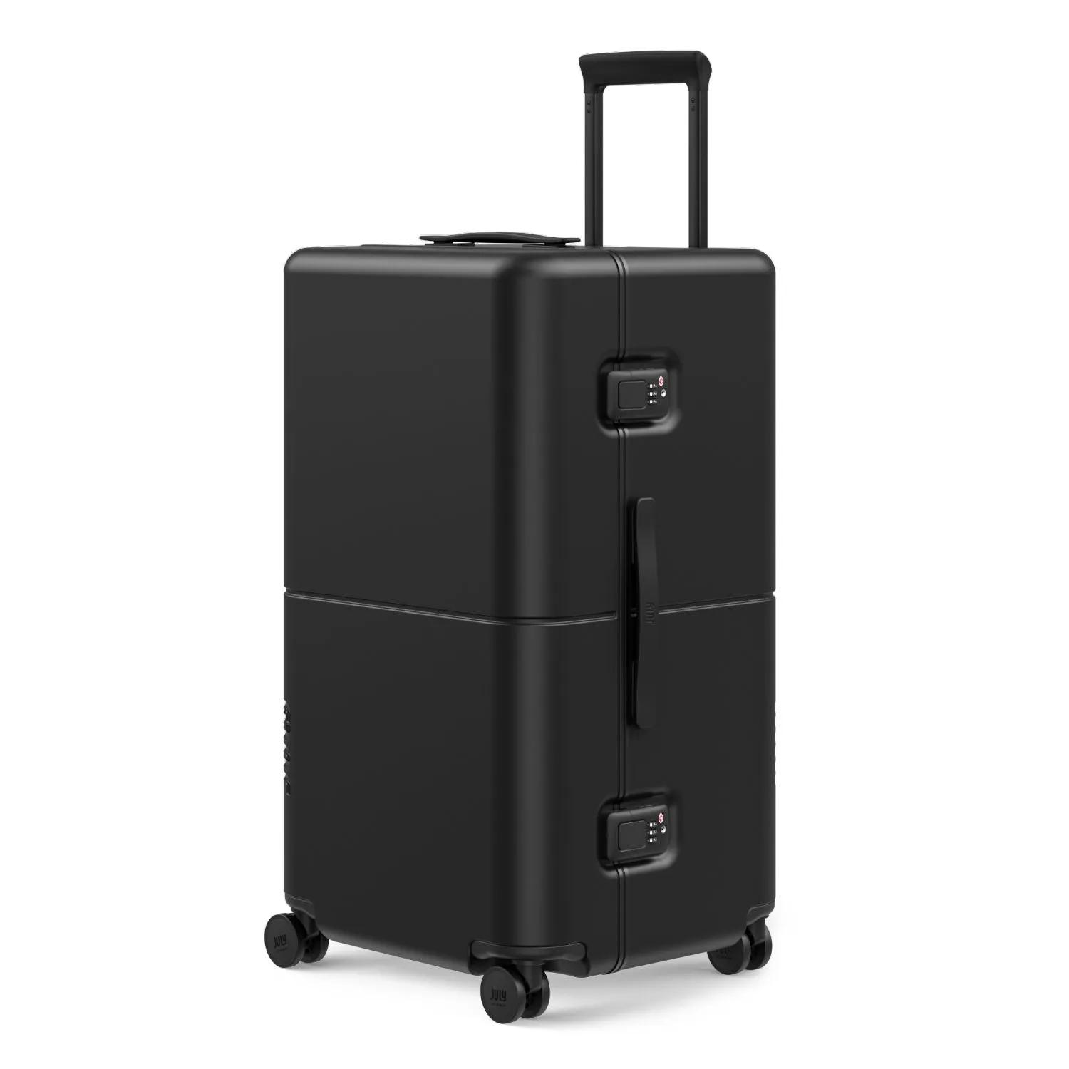 July Checked Trunk Polycarbonate Frame 28" Luggage