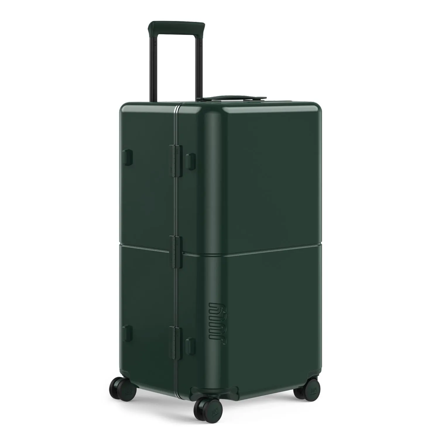 July Checked Trunk Polycarbonate Frame 28" Luggage