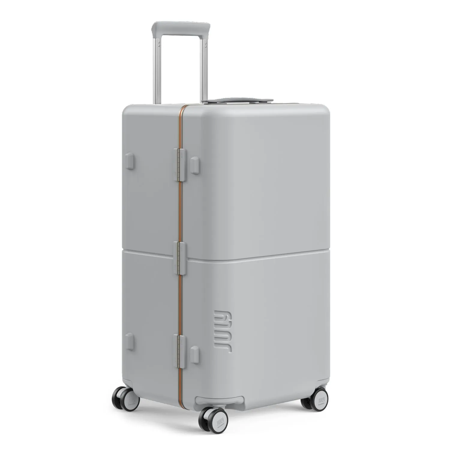 July Checked Trunk Polycarbonate Frame 28" Luggage