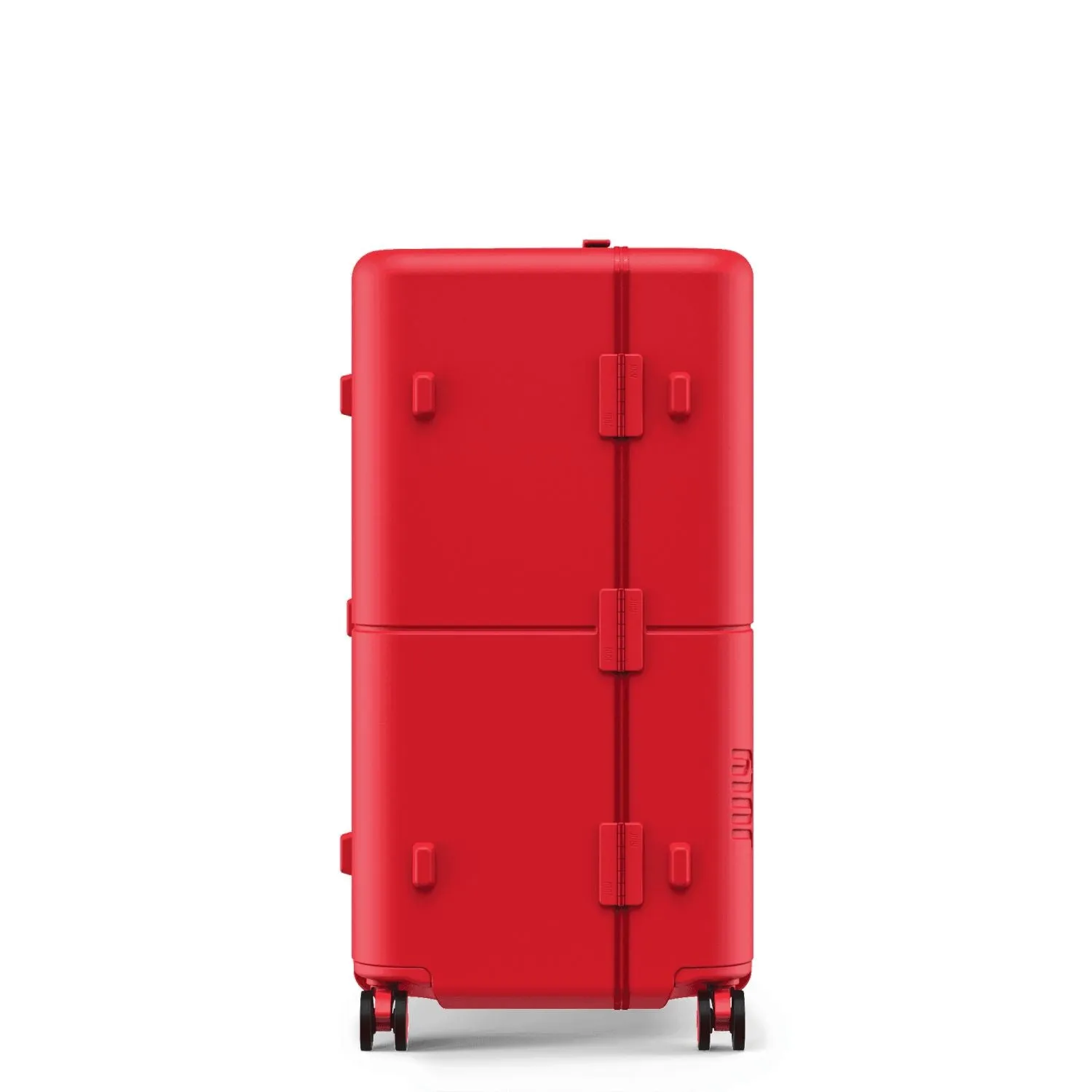 July Checked Trunk Polycarbonate Frame 28" Luggage