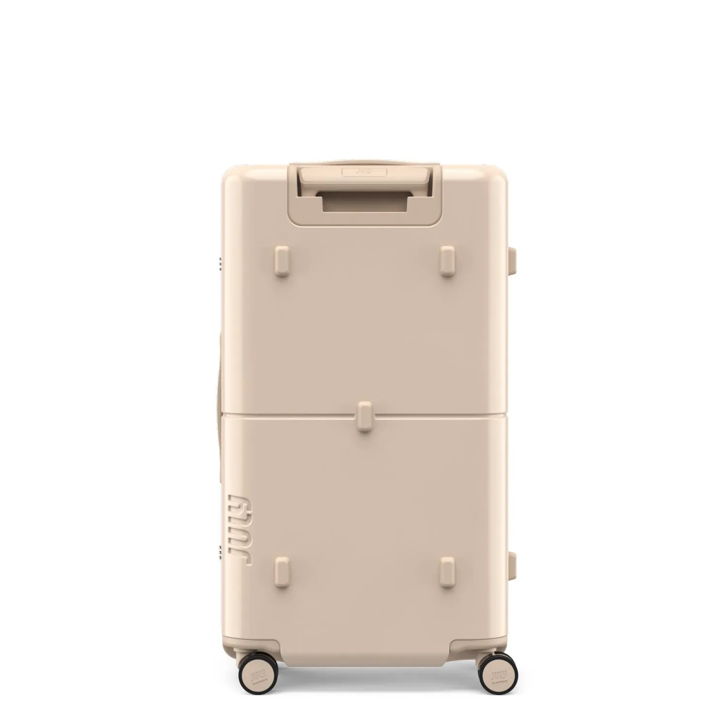 July Checked Trunk Polycarbonate Frame 28" Luggage