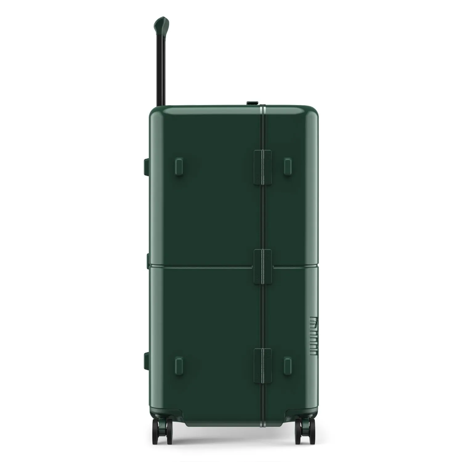 July Checked Trunk Polycarbonate Frame 28" Luggage