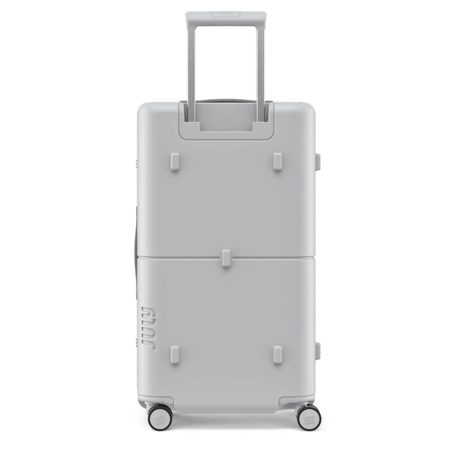 July Checked Trunk Polycarbonate Frame 28" Luggage