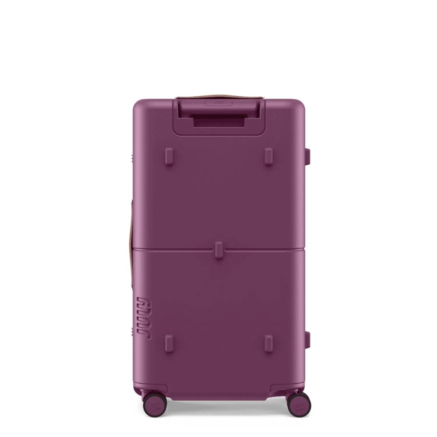 July Checked Trunk Polycarbonate Frame 28" Luggage