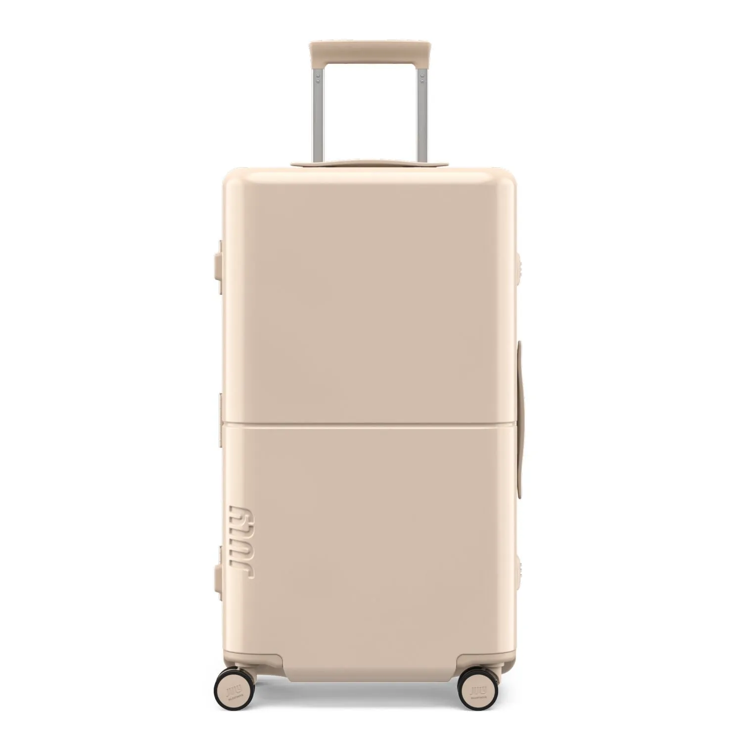 July Checked Trunk Polycarbonate Frame 28" Luggage